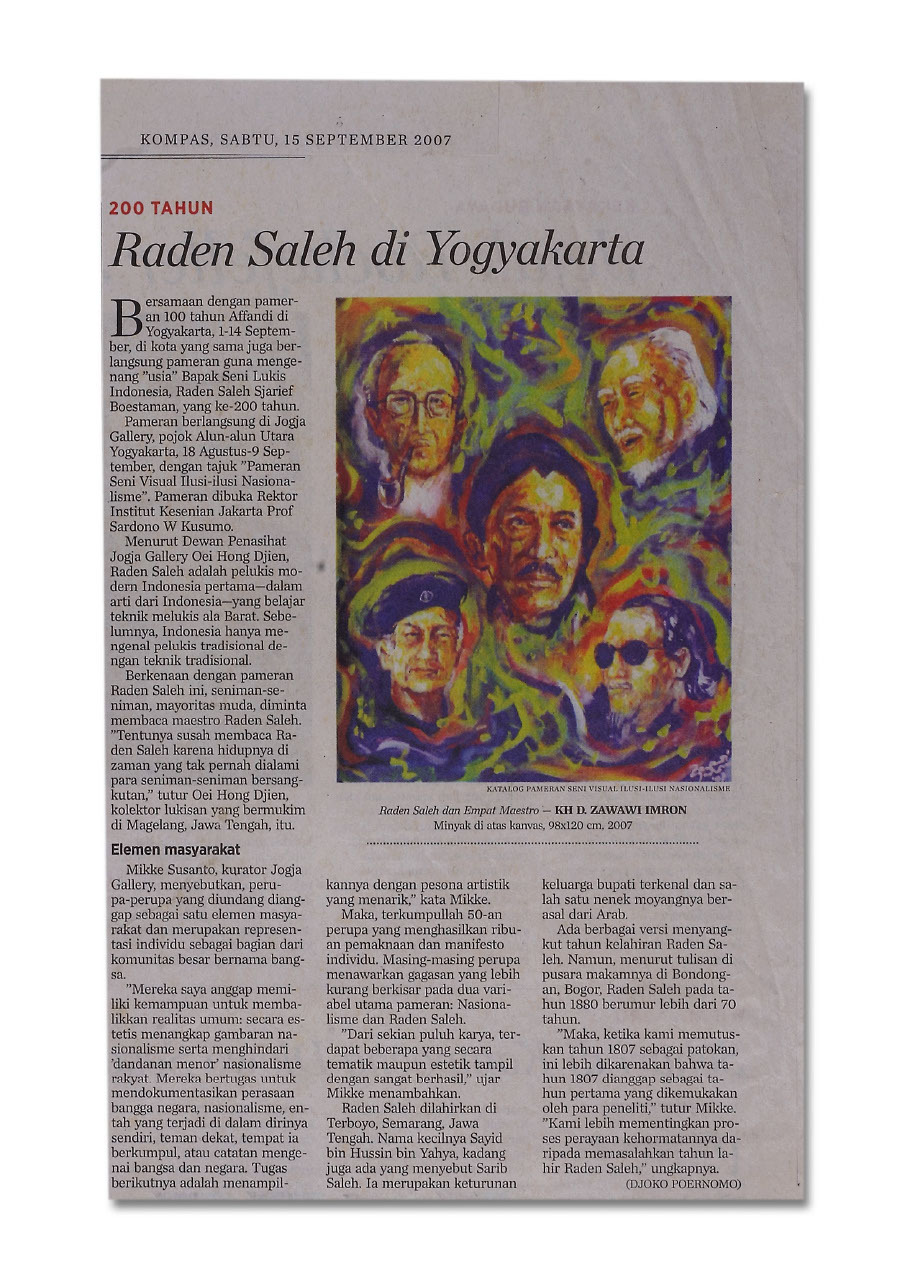 200 Tahun Raden Saleh di Yogyakarta