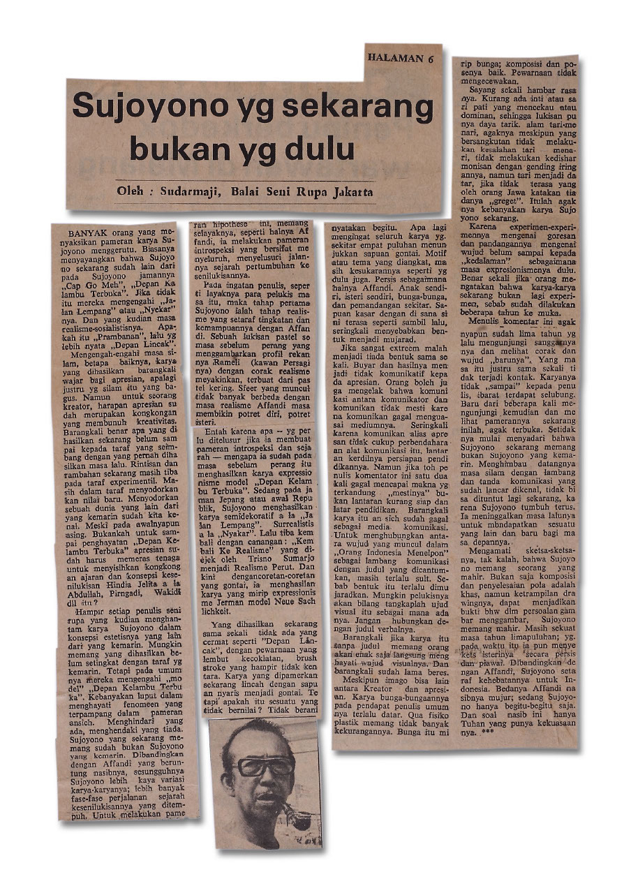 Sujoyono Yg Sekarang Bukan Yg Dulu