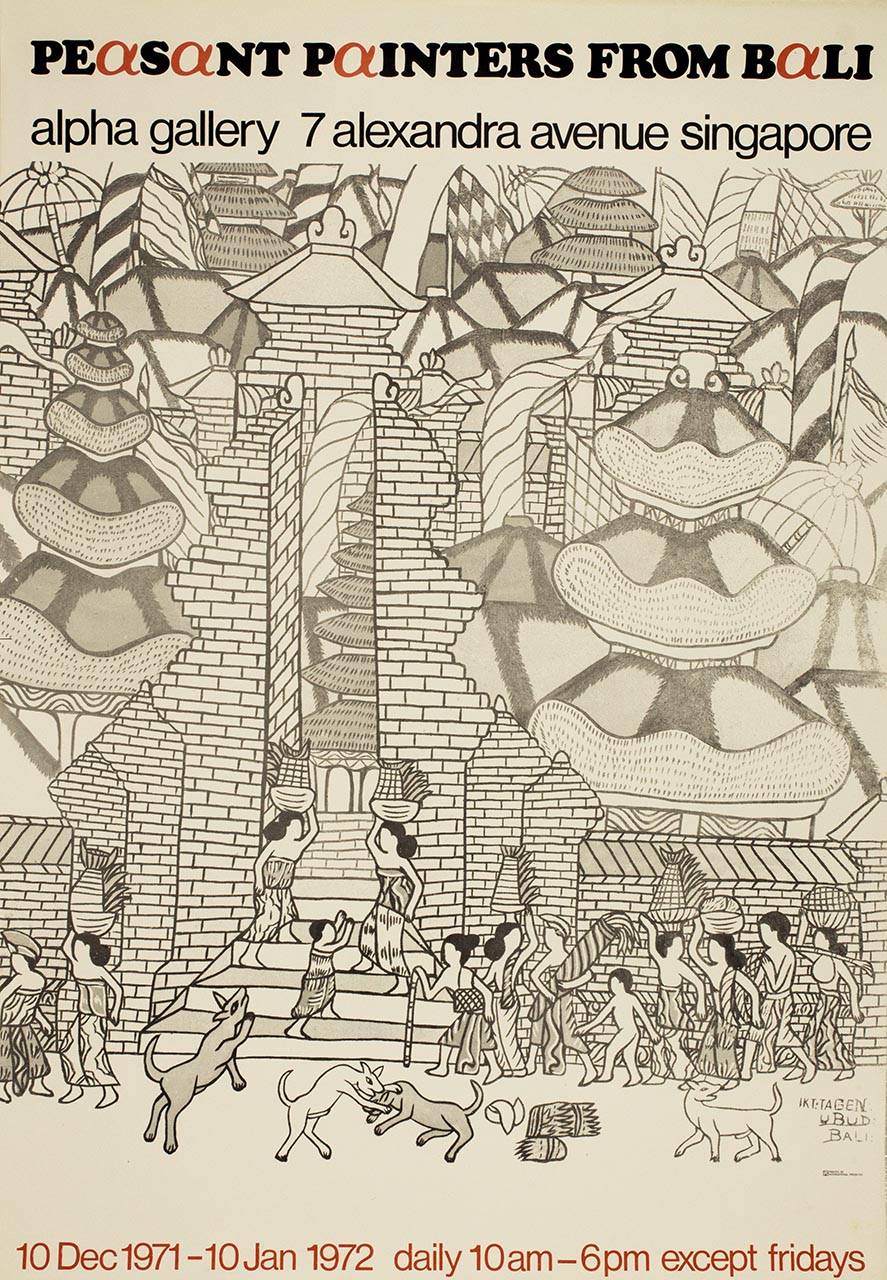 Peasant painters from Bali