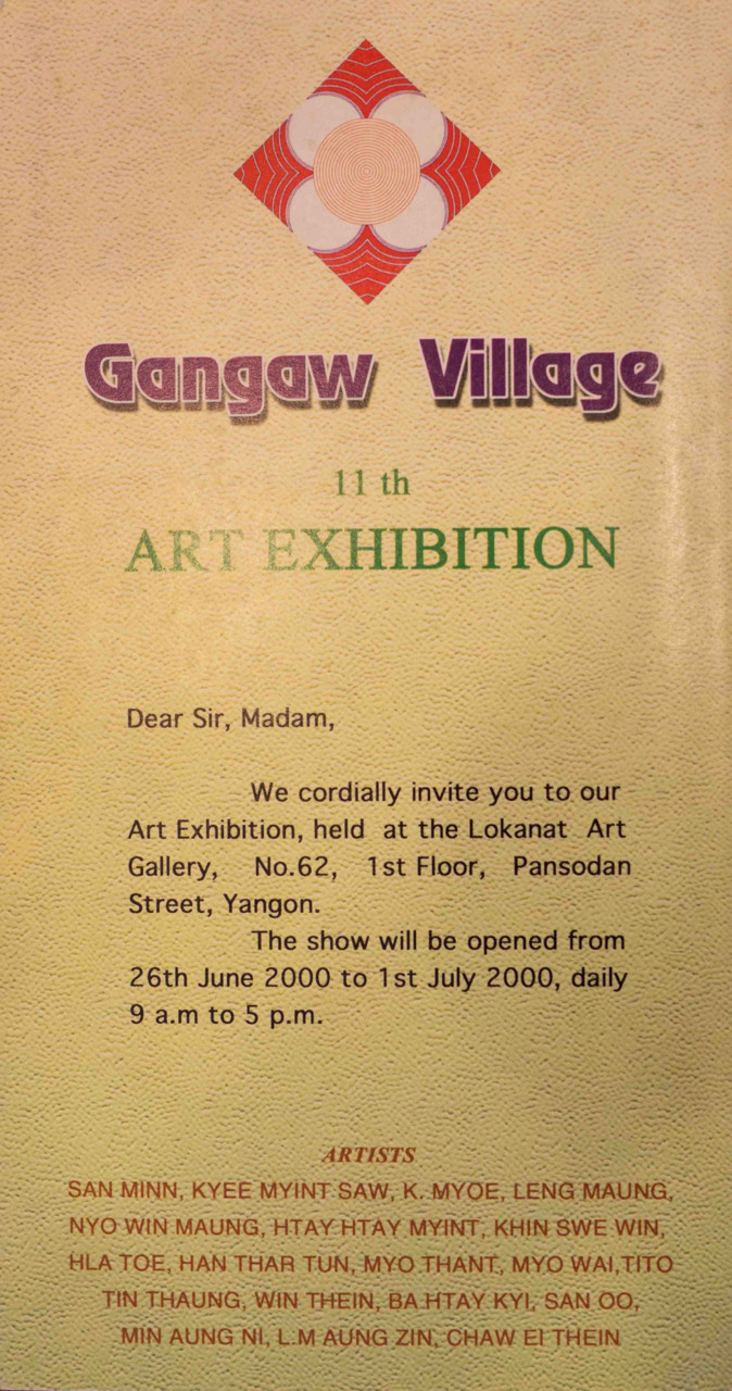 Gangaw Village- Art Exhibition 2000