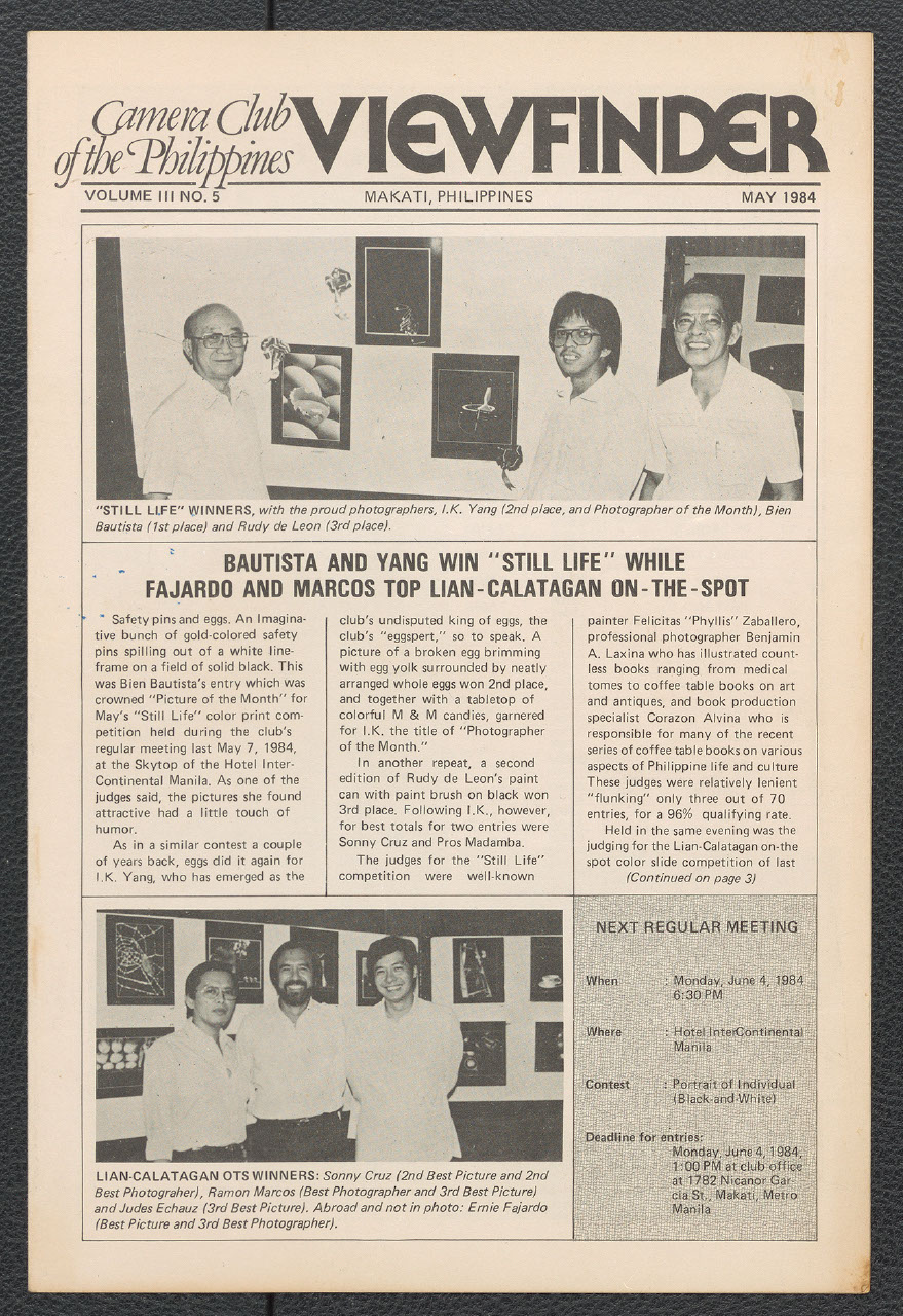 Viewfinder vol. 3 no. 5 (May 1984)