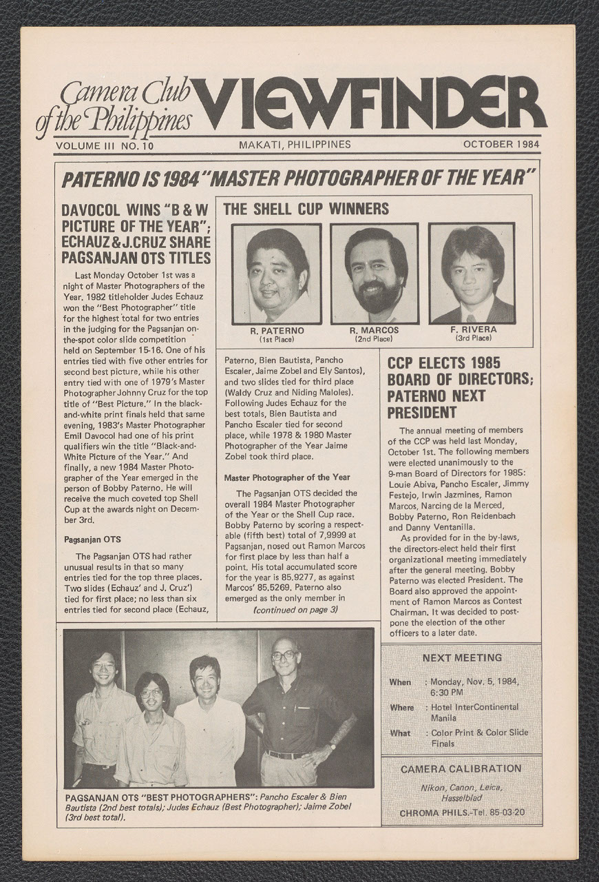 Viewfinder vol 3. no. 10 (October 1984)