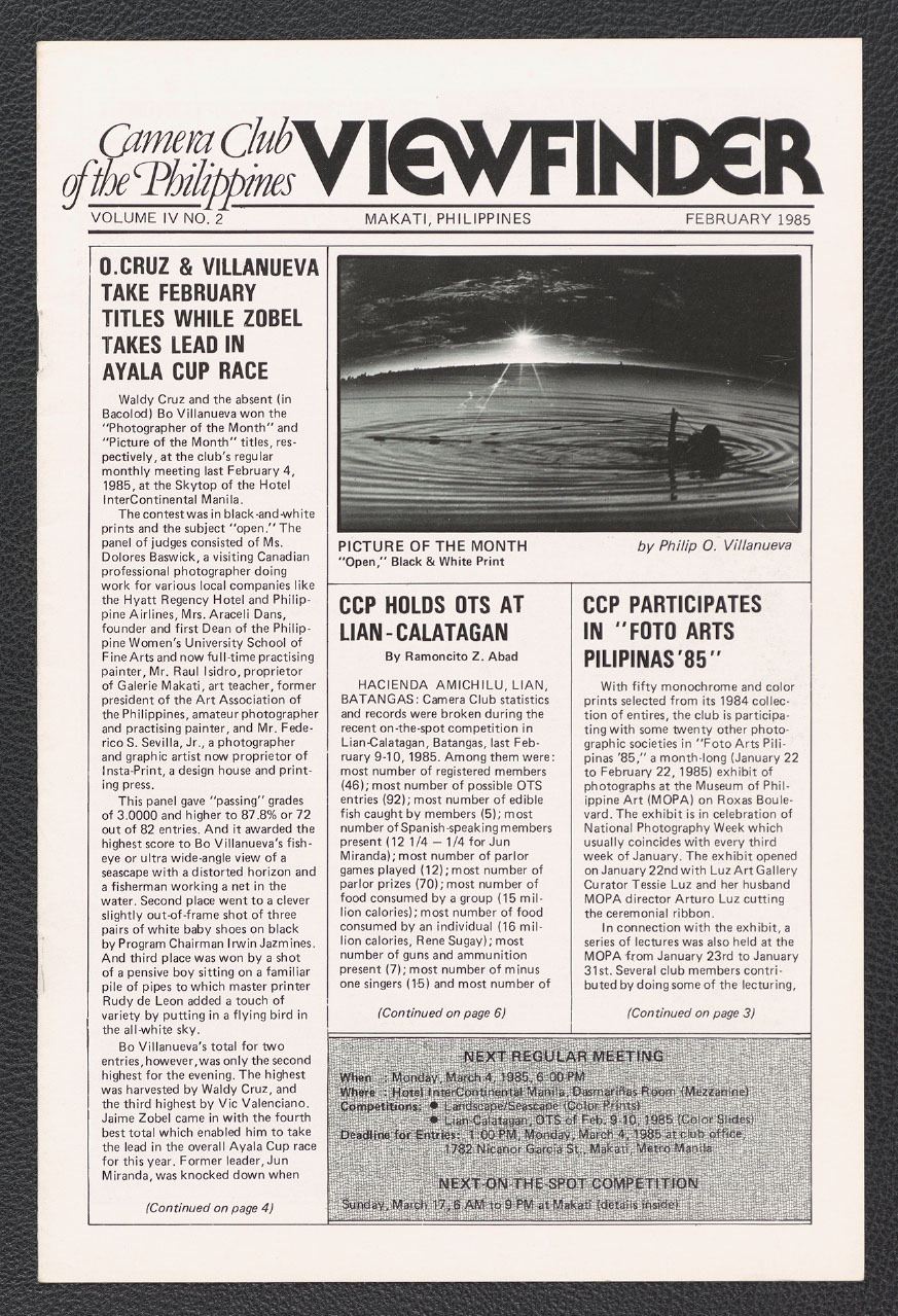 Viewfinder vol. 4 no. 2 (February 1985)