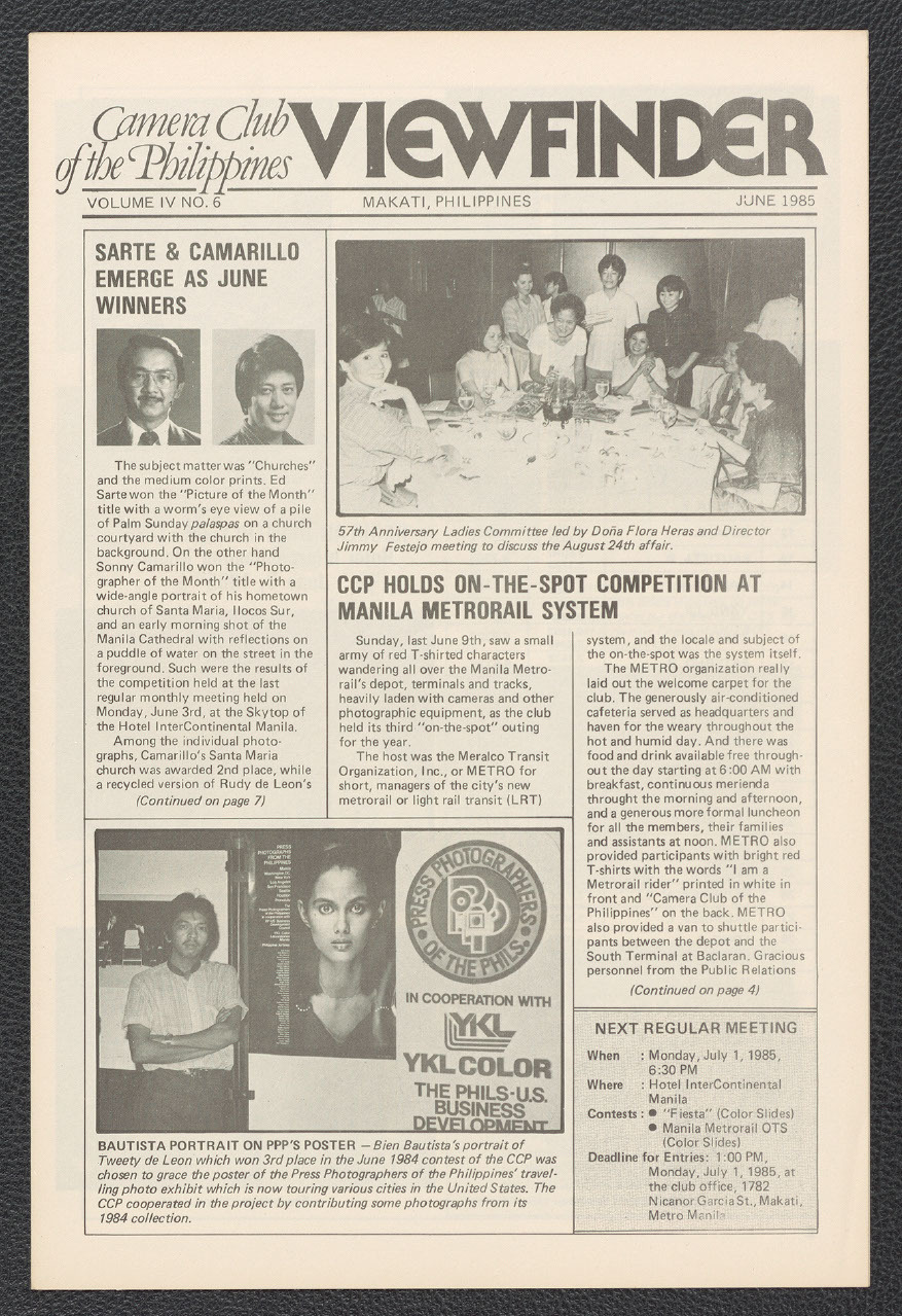 Viewfinder vol. 4. no. 6 (June 1985)