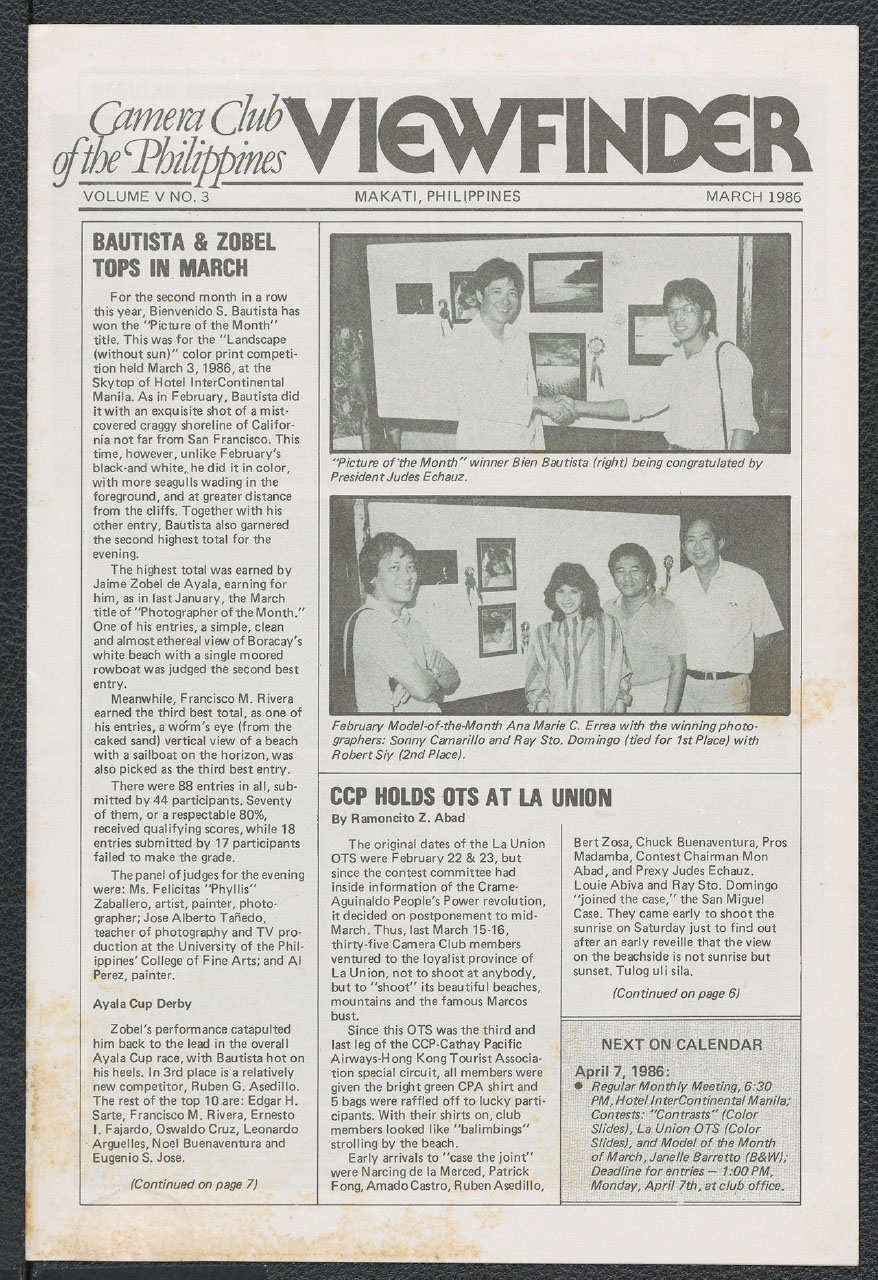 Viewfinder vol. 5 no. 3 (March 1986)