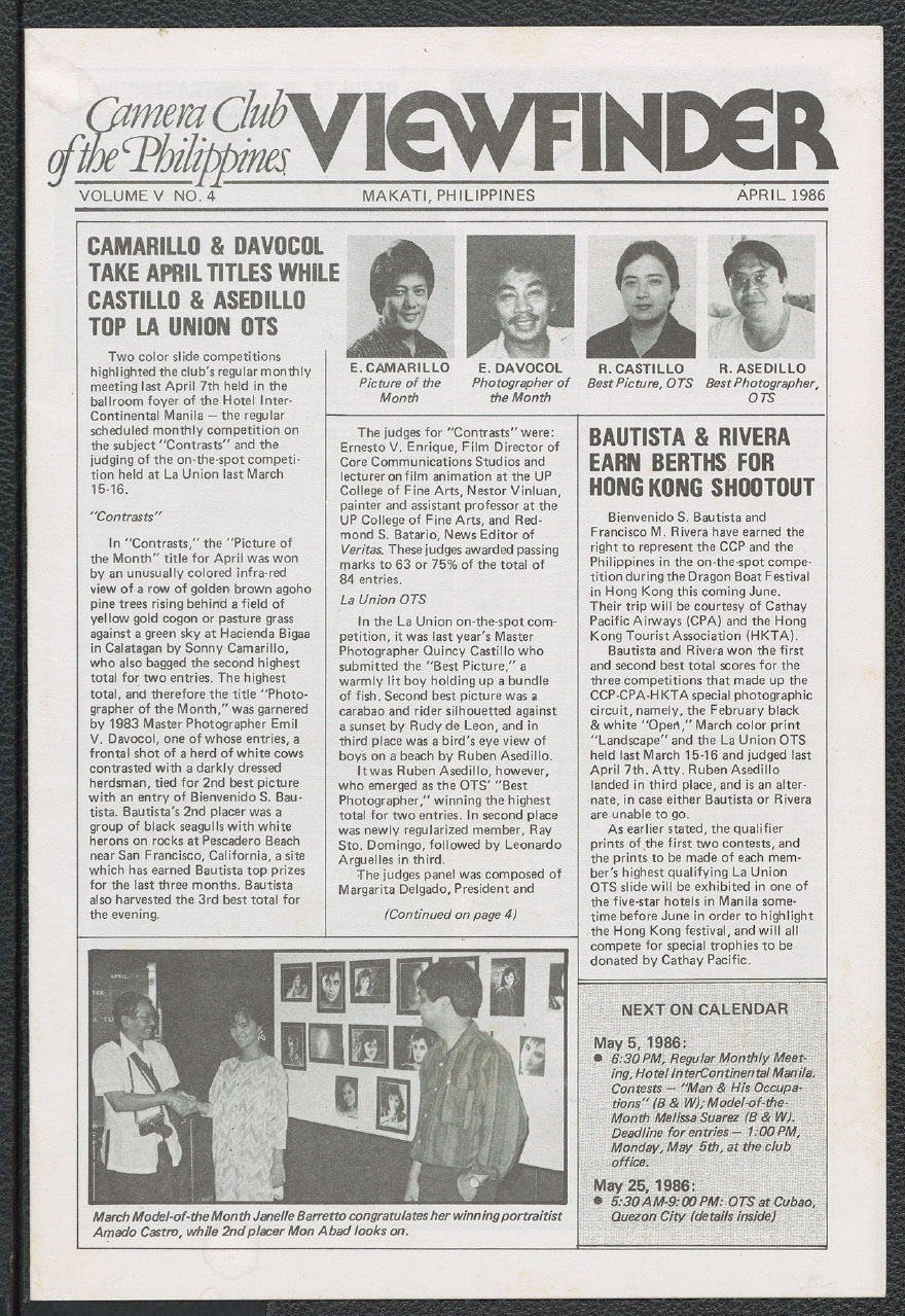 Viewfinder vol. 5. no. 4 (April 1986)