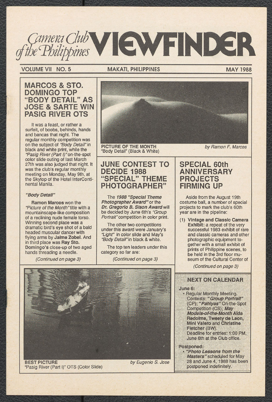 Viewfinder vo. 7 no. 5 (May 1988)