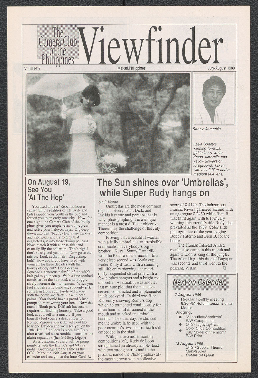 Viewfinder vol. 3 no. 7 (July-August 1989)