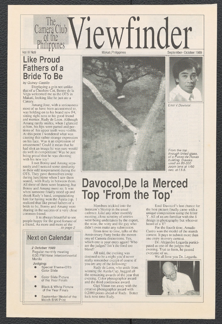 Viewfinder vol. 3 no. 9 (September-October 1989)
