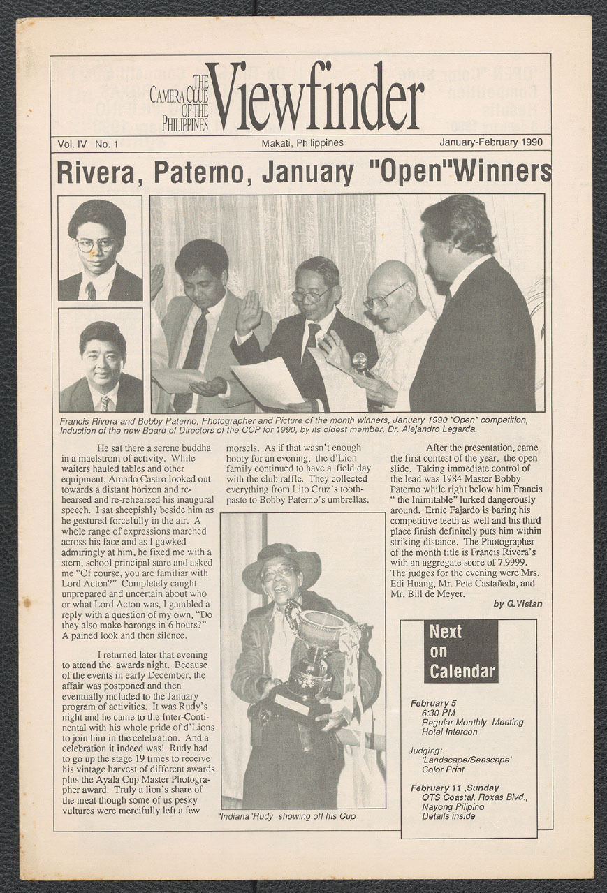 Viewfinder vol. 4 no.1 (January-February 1990)