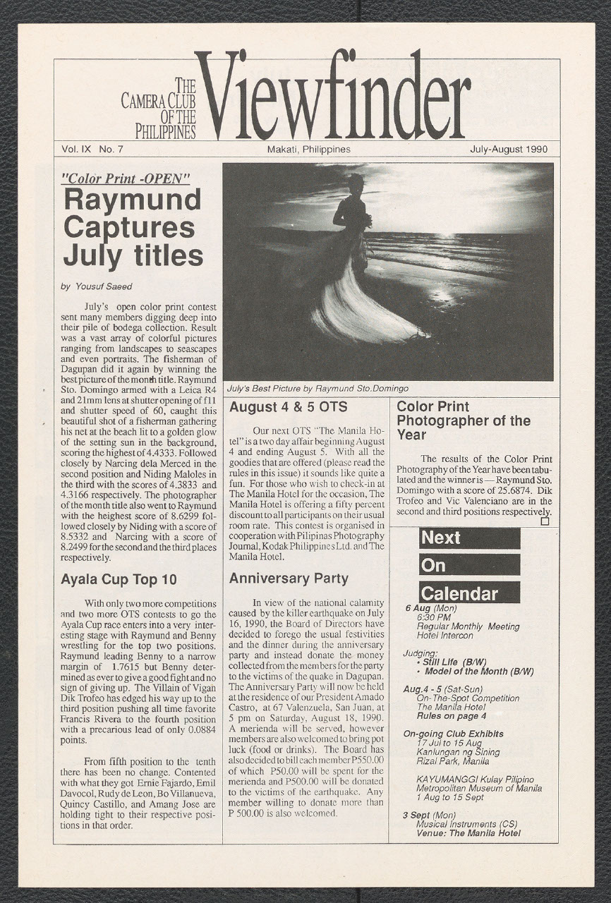 Viewfinder vol. 9 no. 7 (July-Aug 1990)