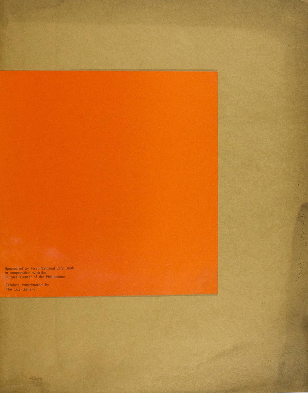 Philippine Contemporary Art Exhibition Catalogue (page 15 of 16)