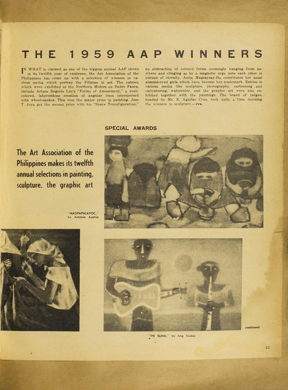 The 1959 AAP Winners (page 2 of 2)