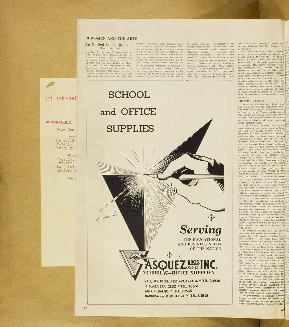An Unified Sensibility in the Fine Arts (page 2 of 5)