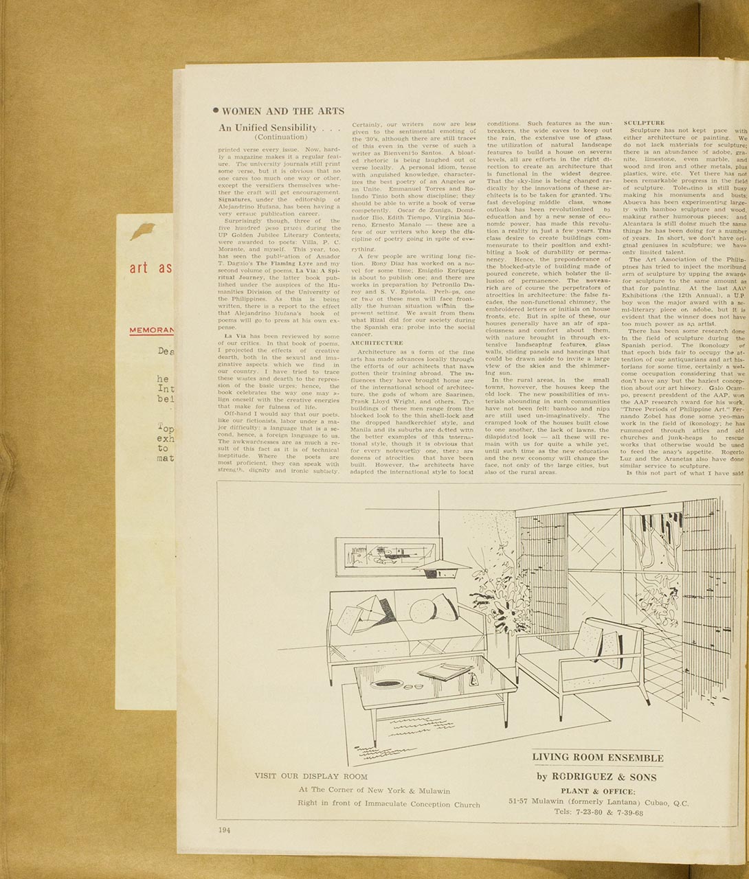 An Unified Sensibility in the Fine Arts (page 4 of 5)