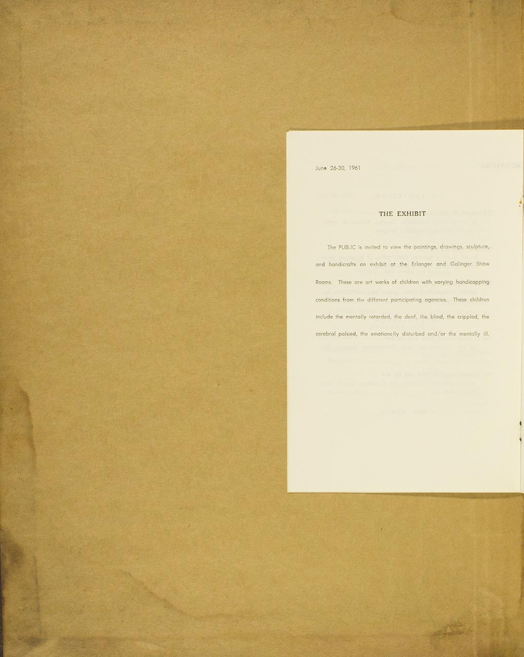 First Philippine Symposium & Art Exhibit for Handicapped Children (Exhibition Catalogue) (page 10 of 15)