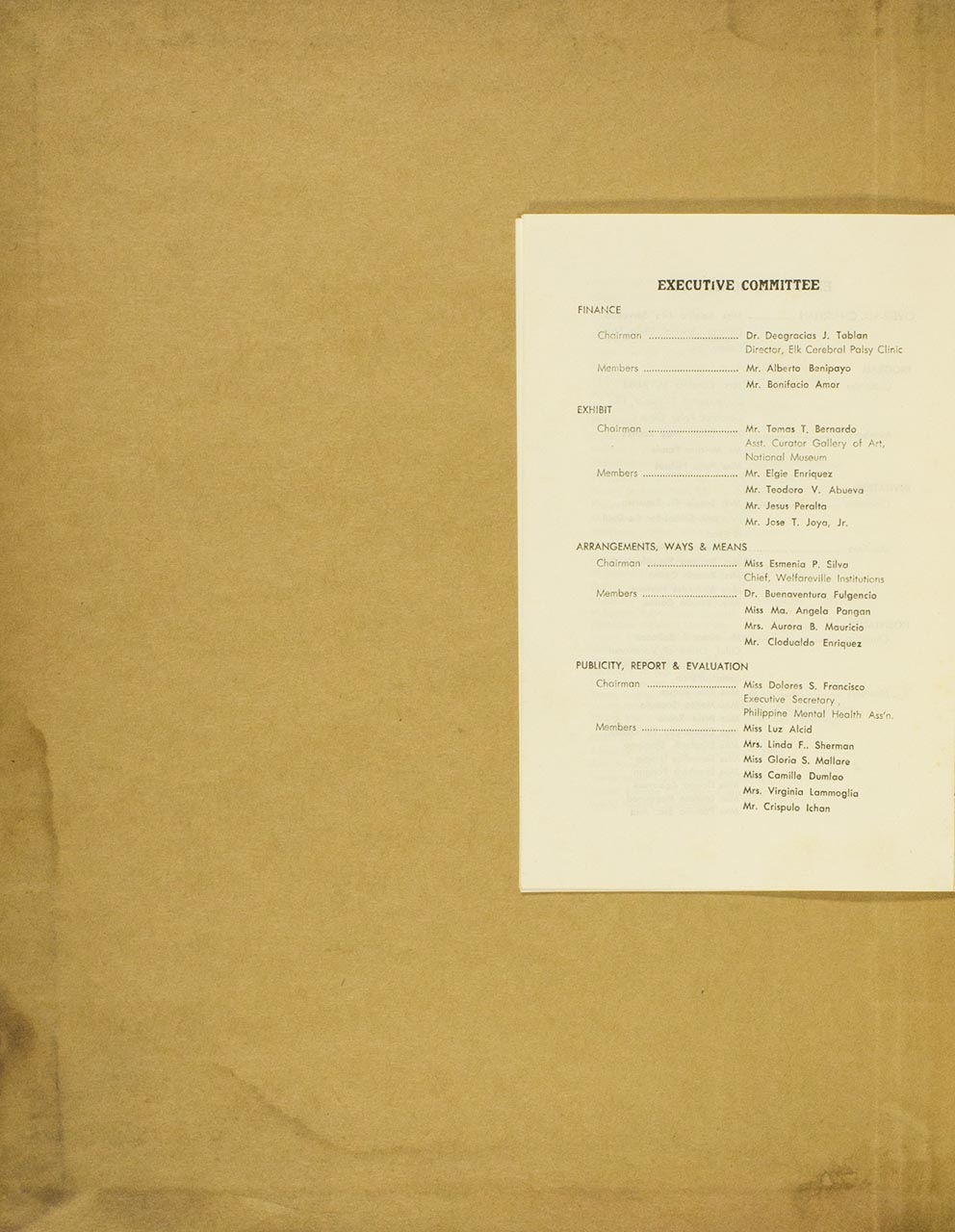 First Philippine Symposium & Art Exhibit for Handicapped Children (Exhibition Catalogue) (page 14 of 15)