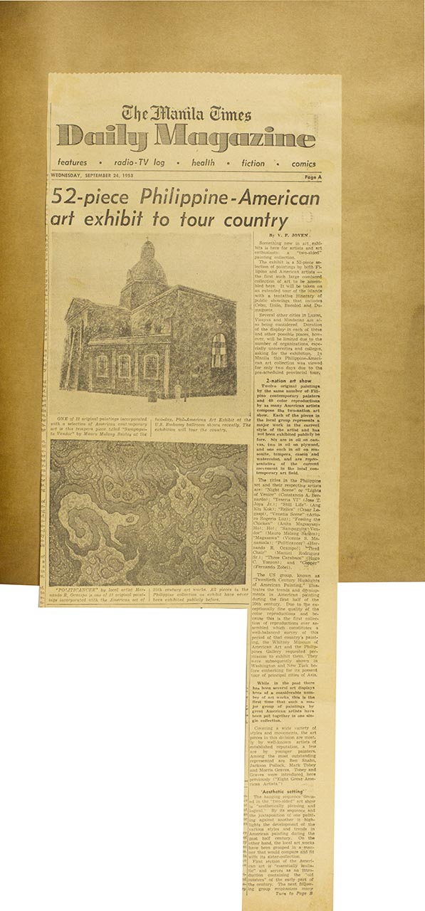 52-piece Philippine-American art exhibit to tour country