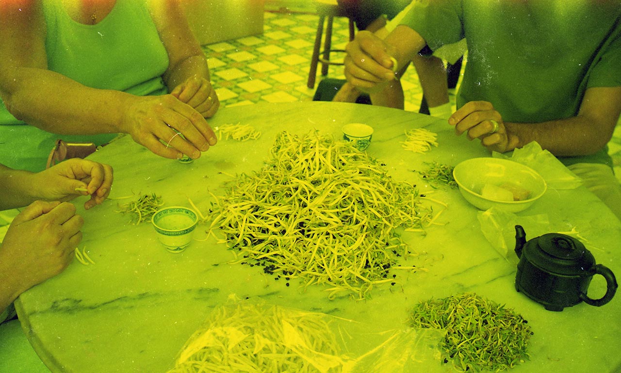 Photographic documentation of "Let's Chat" by Amanda Heng at the Singapore Art Museum in 2000