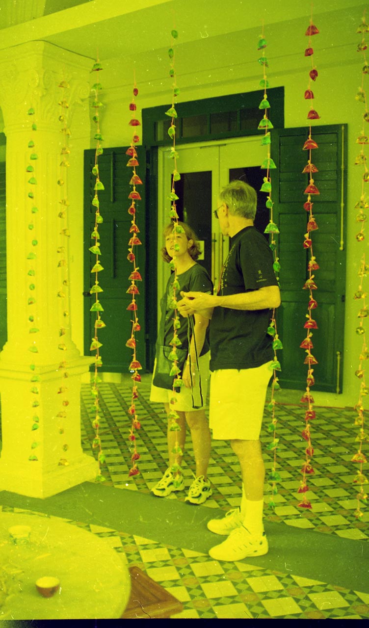 Photographic documentation of "Let's Chat" by Amanda Heng at the Singapore Art Museum in 2000
