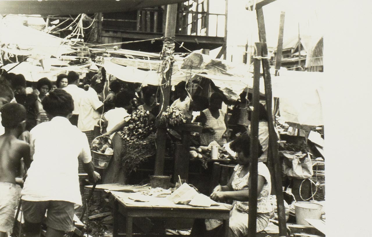 Market scene