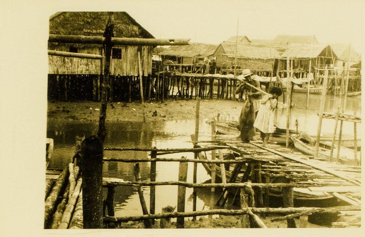 Fishing village, East Coast Malaysia