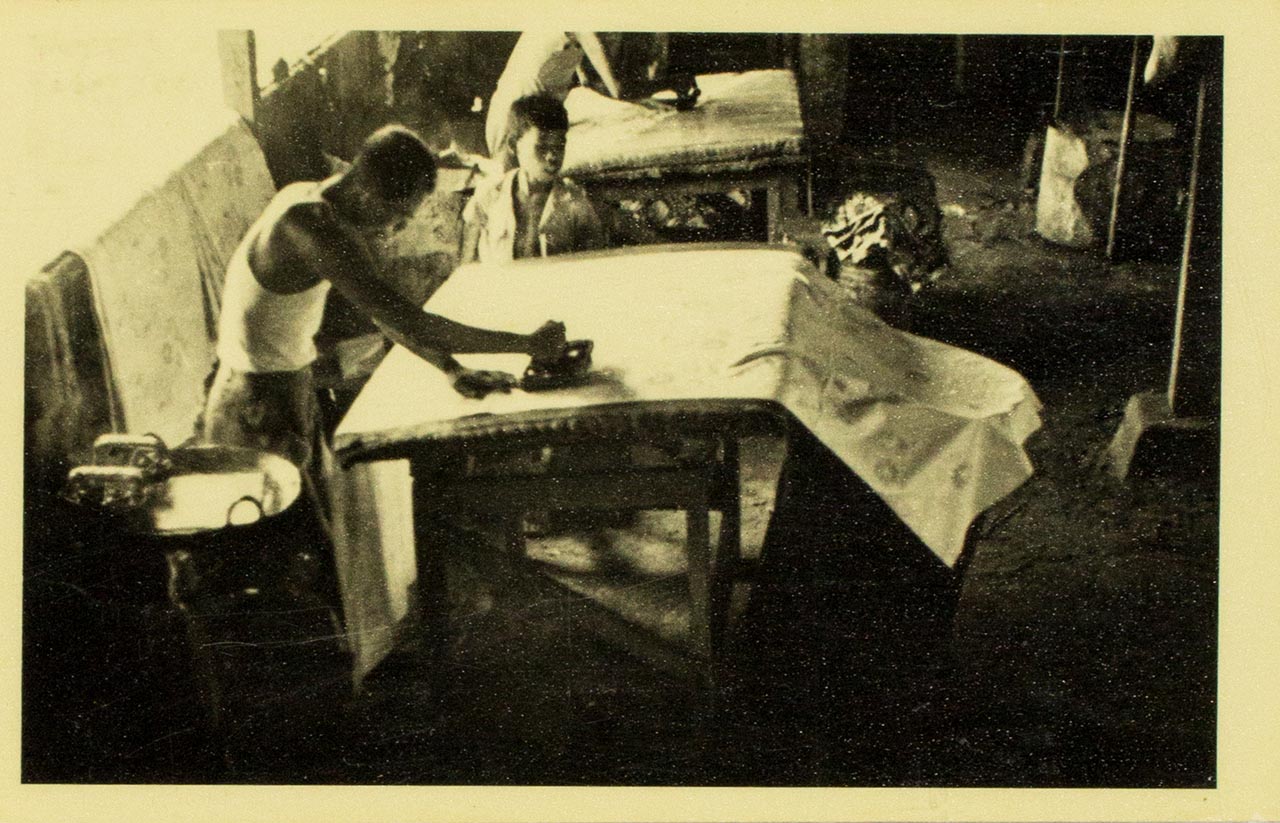 Batik cap in Tanah Abang, Jakarta