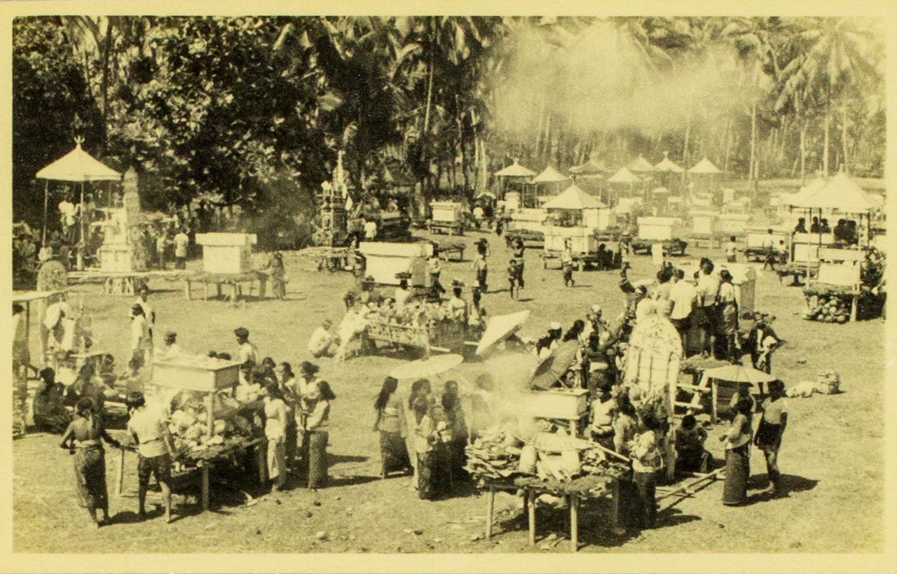 Cremation in Klungkung, Bali
