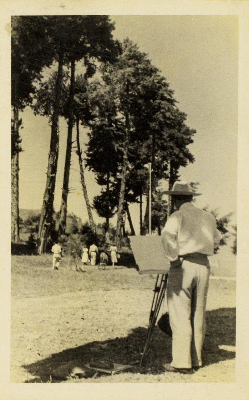 Plein air at the Bosscha Observatory, Bandung
