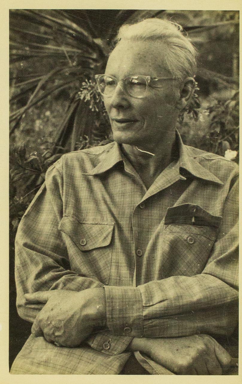 Photograph of Rudolf Bonnet in Ubud, Bali