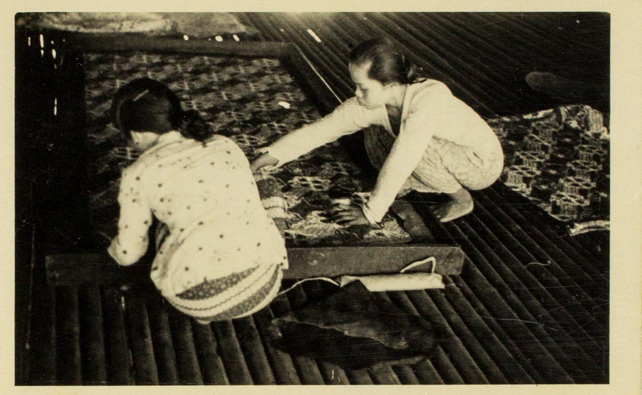Batik making in Tanah Abang, Jakarta
