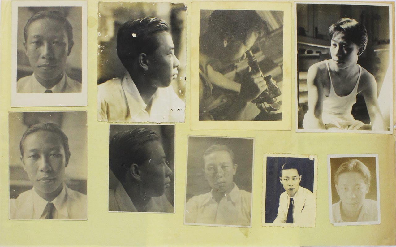 Portrait photographs of Chen Chong Swee, 1930s