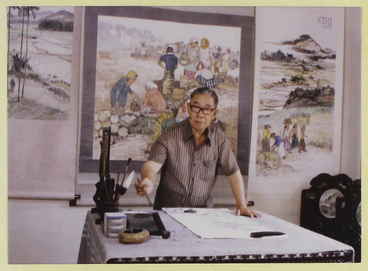 Chen Chong Swee in his studio