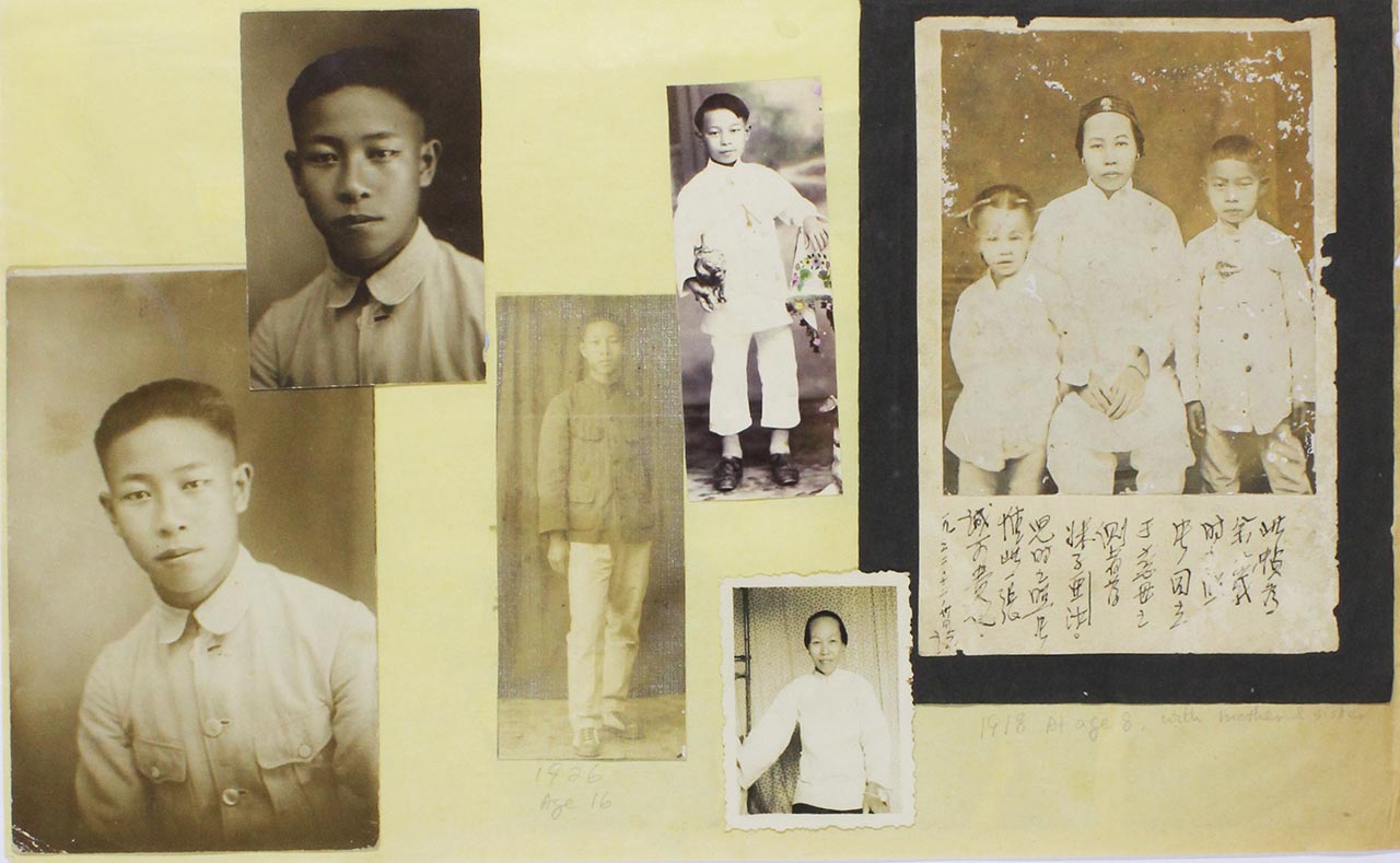 Photos of Chen Chong Swee taken at various ages