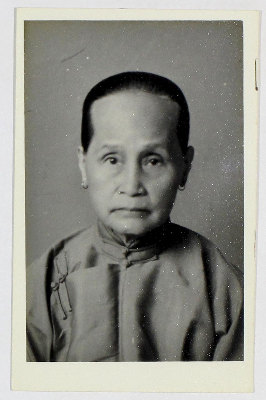 Photograph of Chen Chong Swee's mother