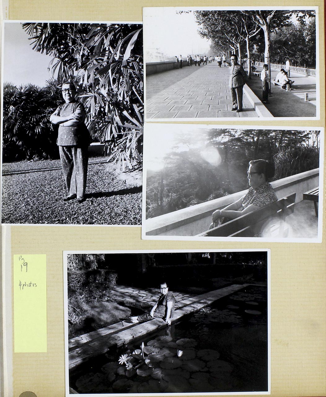 Photographs of Tay Peck Koon in mostly China, 1970s