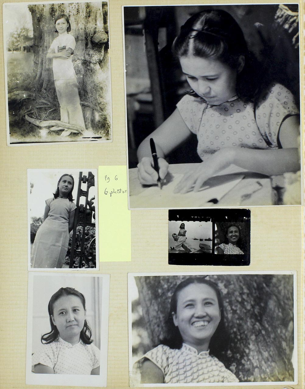 Mrs Chen Chong Swee @Tay Peck Koon at different times in her life