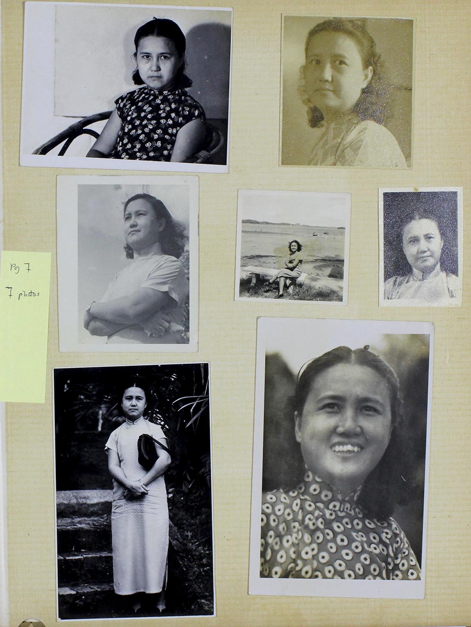 Mrs Chen Chong Swee @Tay Peck Koon at different times in her life