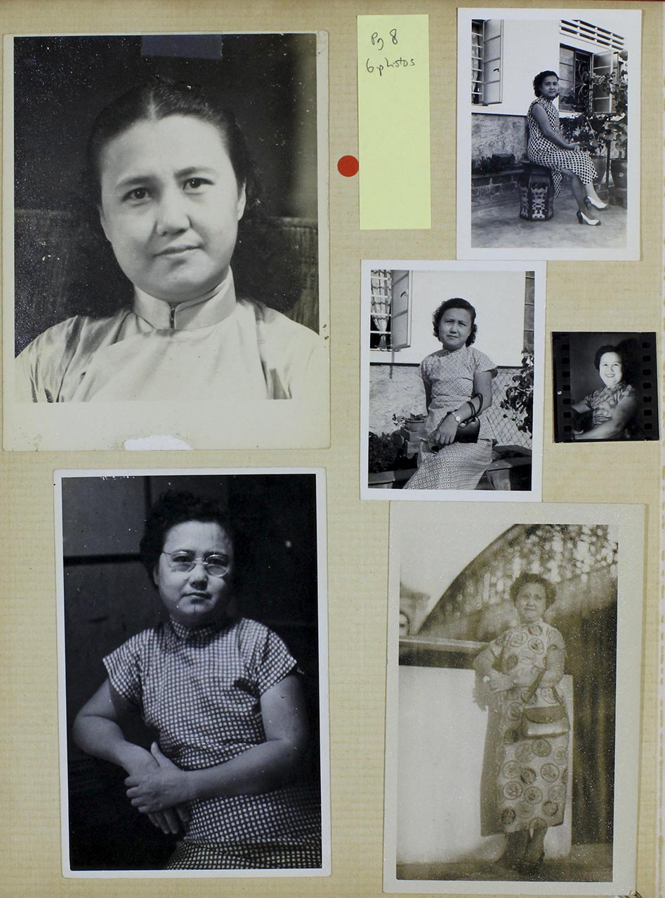 Mrs Chen Chong Swee @Tay Peck Koon at different times in her life