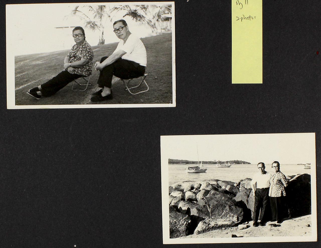 Photographs of Chen Chong Swee and Tay Peck Koon