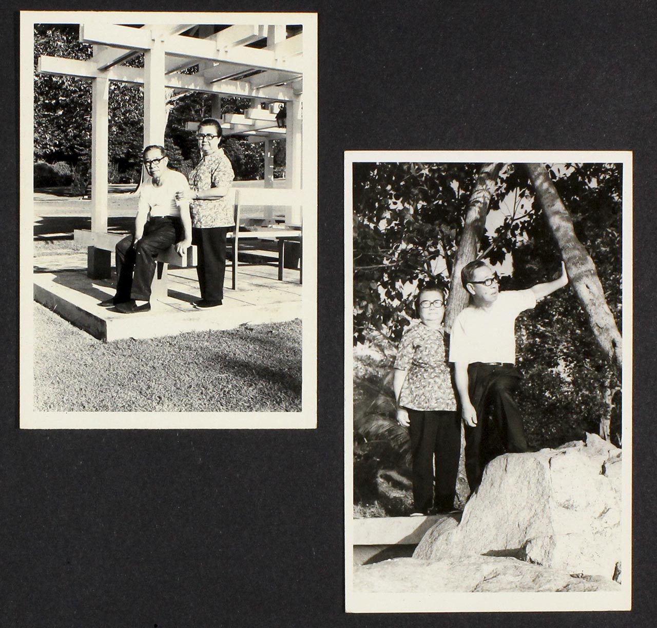 Photographs of Chen Chong Swee and Tay Peck Koon