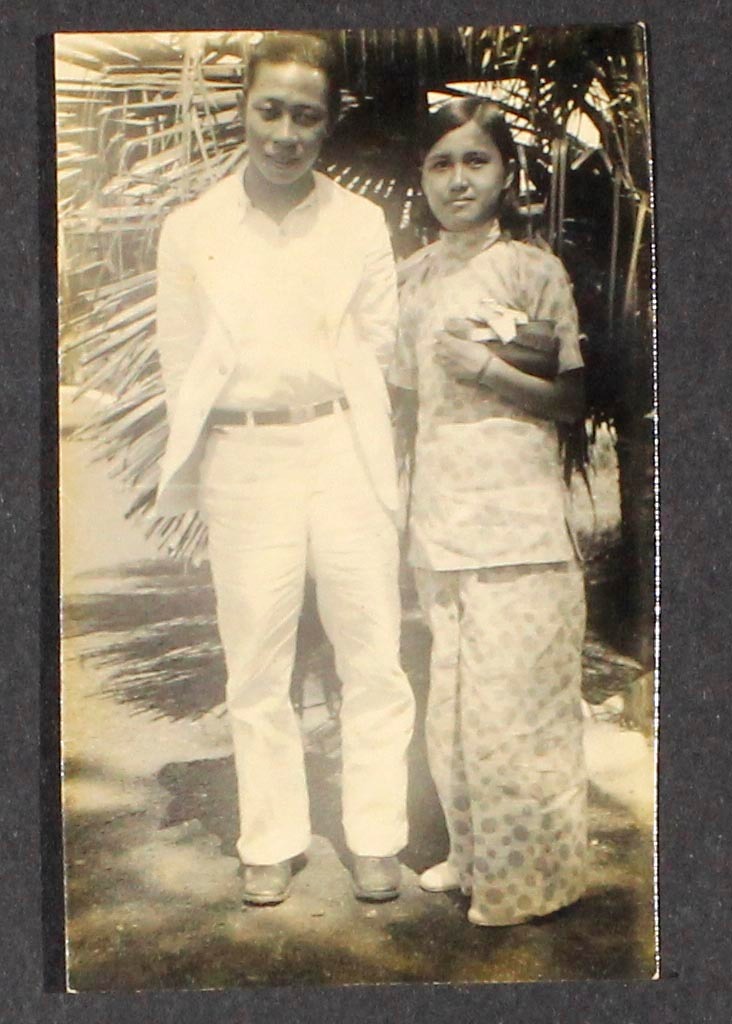 Photograph of Chen Chong Swee and Tay Peck Koon