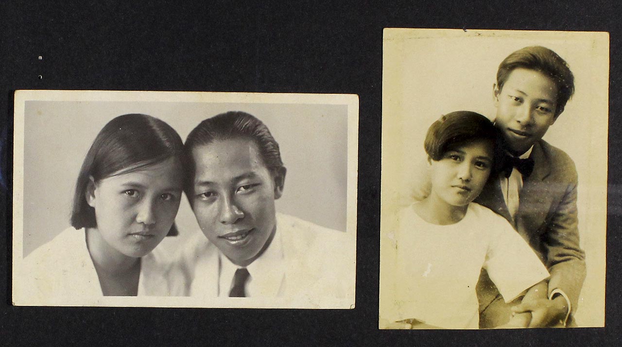Photographs of Chen Chong Swee and Tay Peck Koon, 1931 or 1932