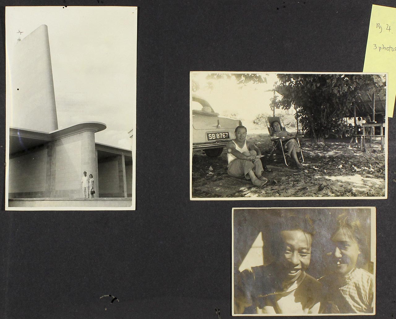 Photographs of Chen Chong Swee and Tay Peck Koon, 1932 and 1952