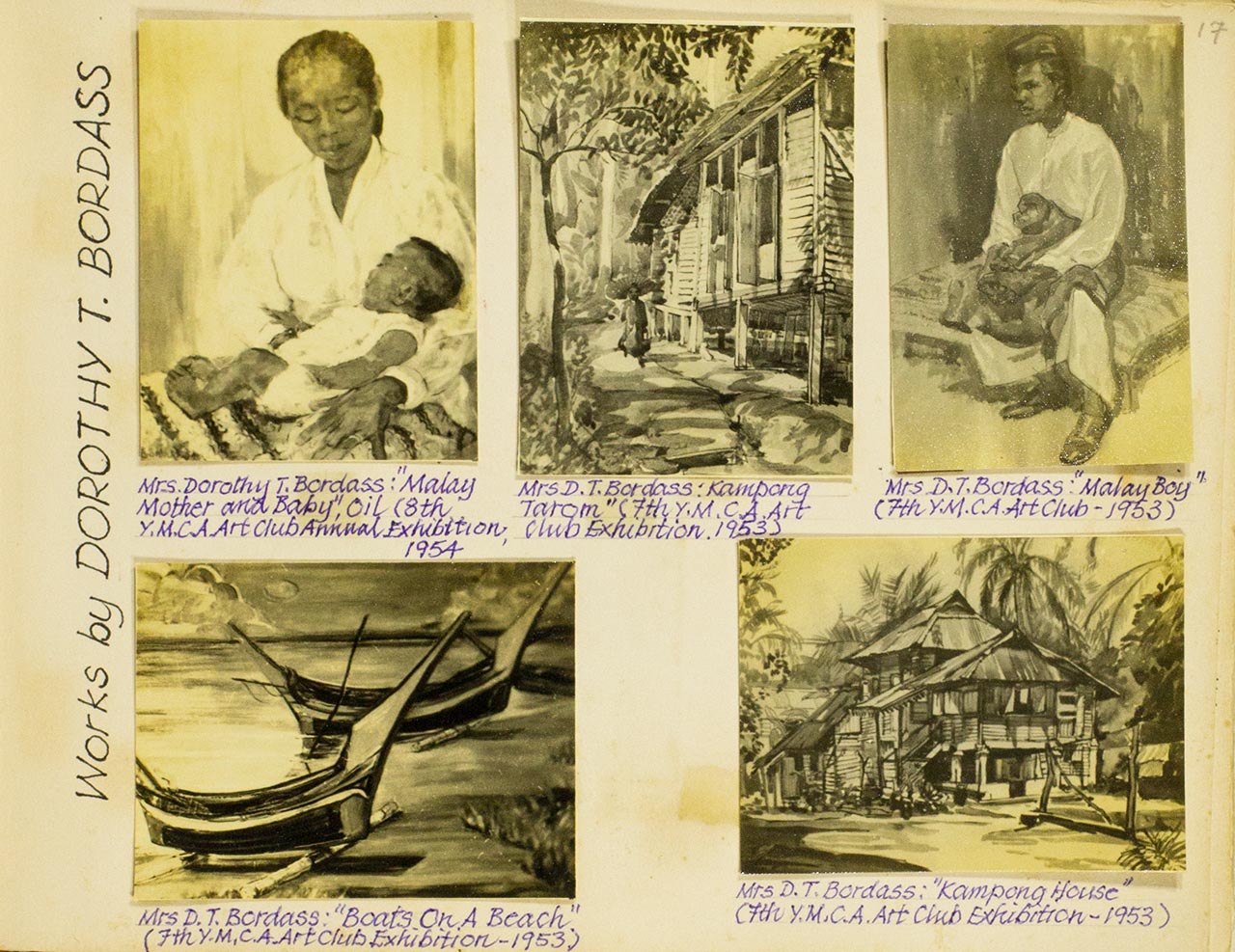 Artwork photos from Chia Wai Hon's "Art Memories" album
