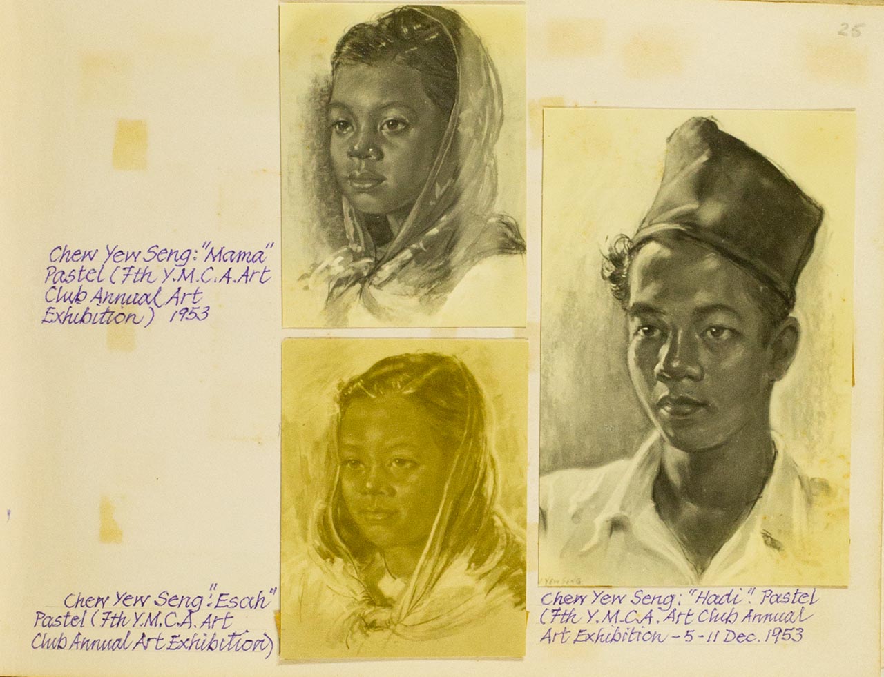 Artwork photos from Chia Wai Hon's "Art Memories" album