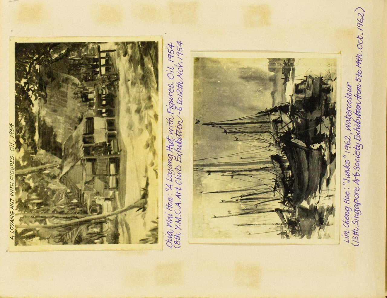 Artwork photos from Chia Wai Hon's "Art Memories" album