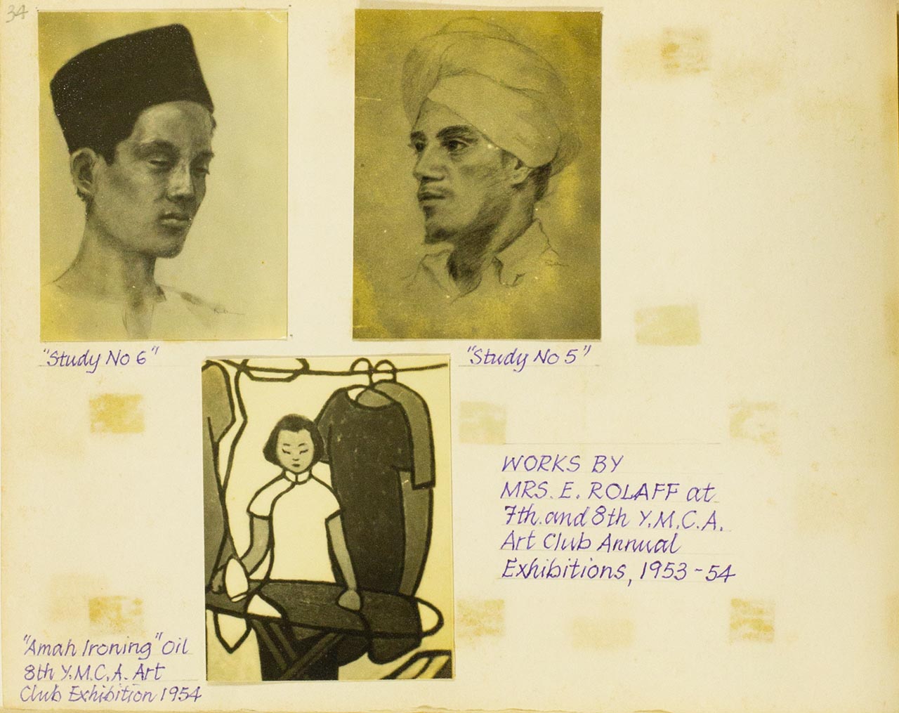 Artwork photos from Chia Wai Hon's "Art Memories" album