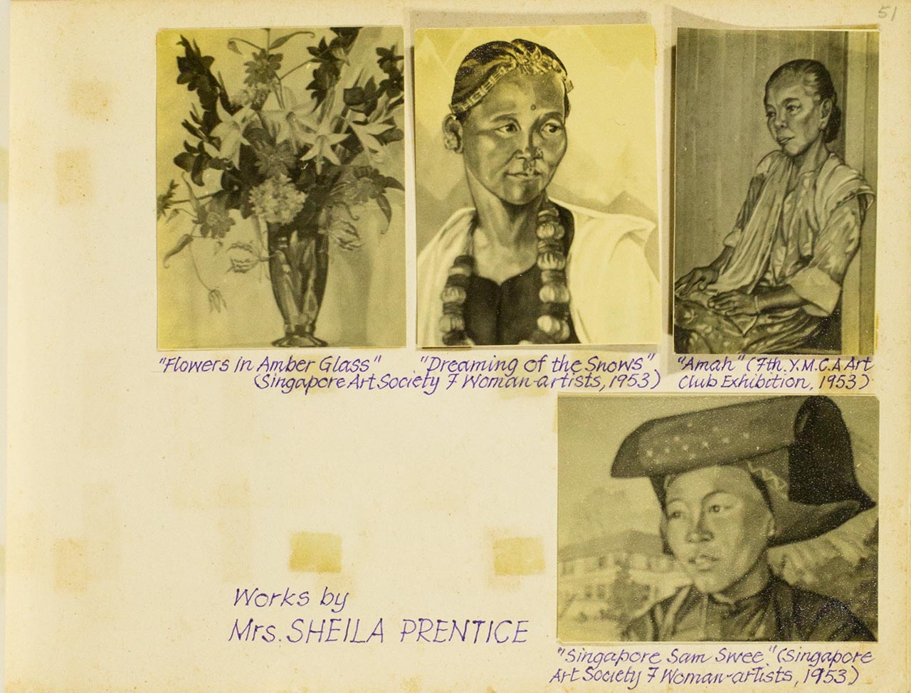 Artwork photos from Chia Wai Hon's "Art Memories" album