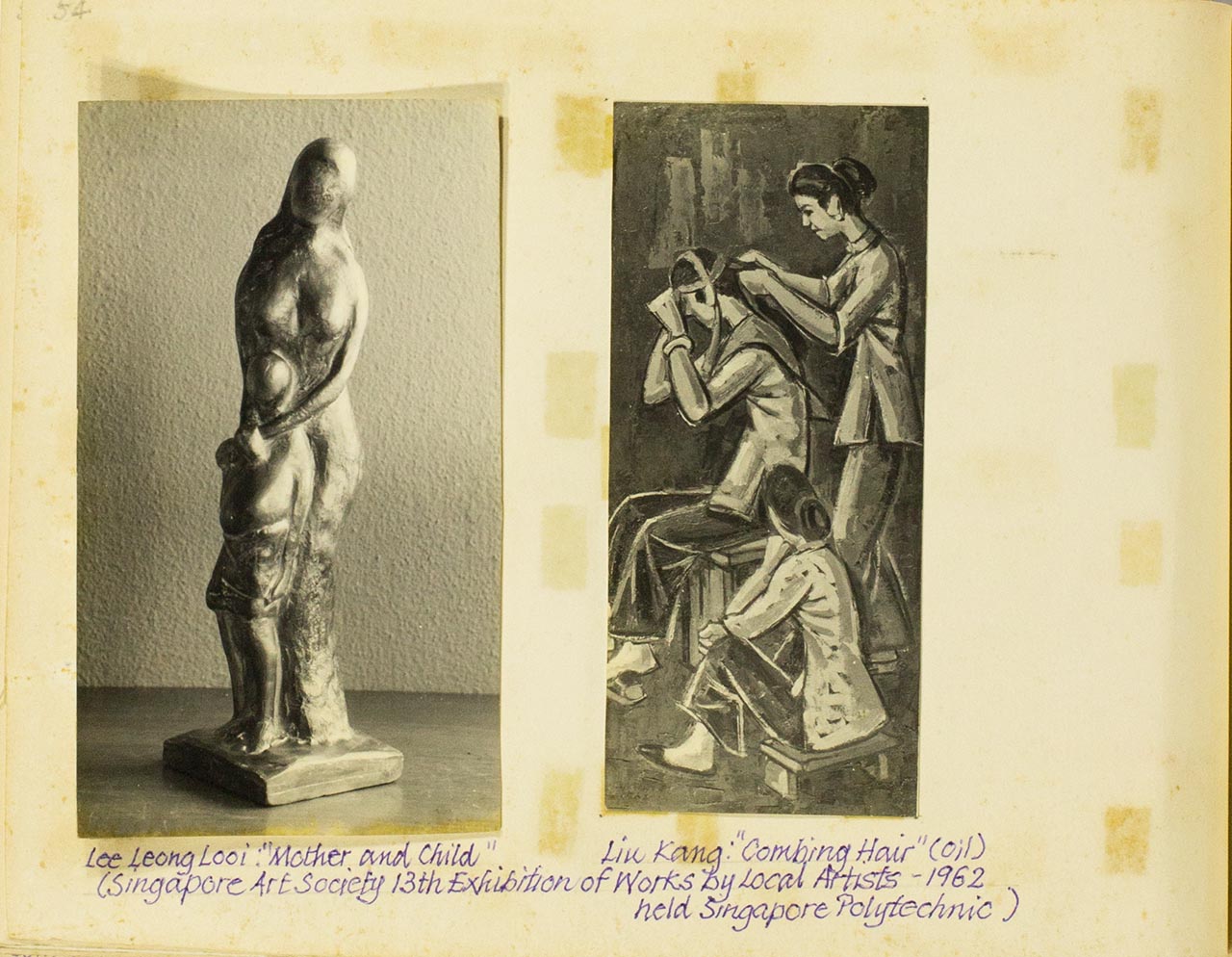 Artwork photos from Chia Wai Hon's "Art Memories" album